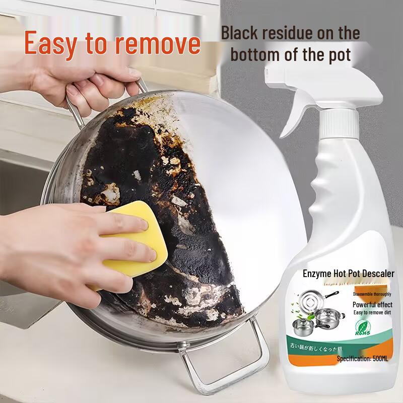 Nerezový Odstraňovač vodního kamene a rzi - Multifunkční Čistič olejových skvrn a černého povlaku, Doprava zdarma