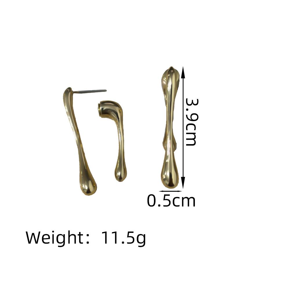 925 Crystal Petal Earrings Niche Design Cold Wind Versatile Temperament Stud Earrings Exquisite Earrings