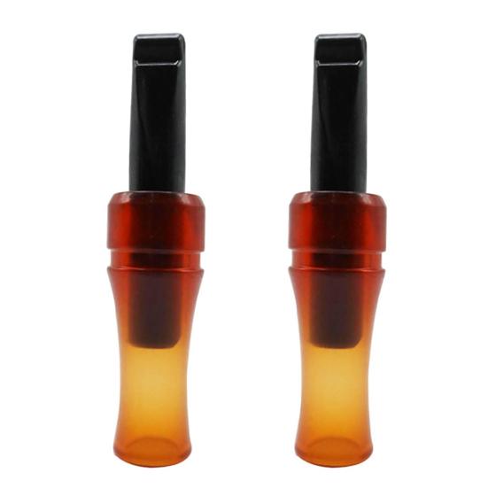 2 Pcs Imitation Crow Bird Whistle Hunting Crow Game Call for Decoying Realistic Sound Crow Luring Whistle for Outdoor to Attract Crows