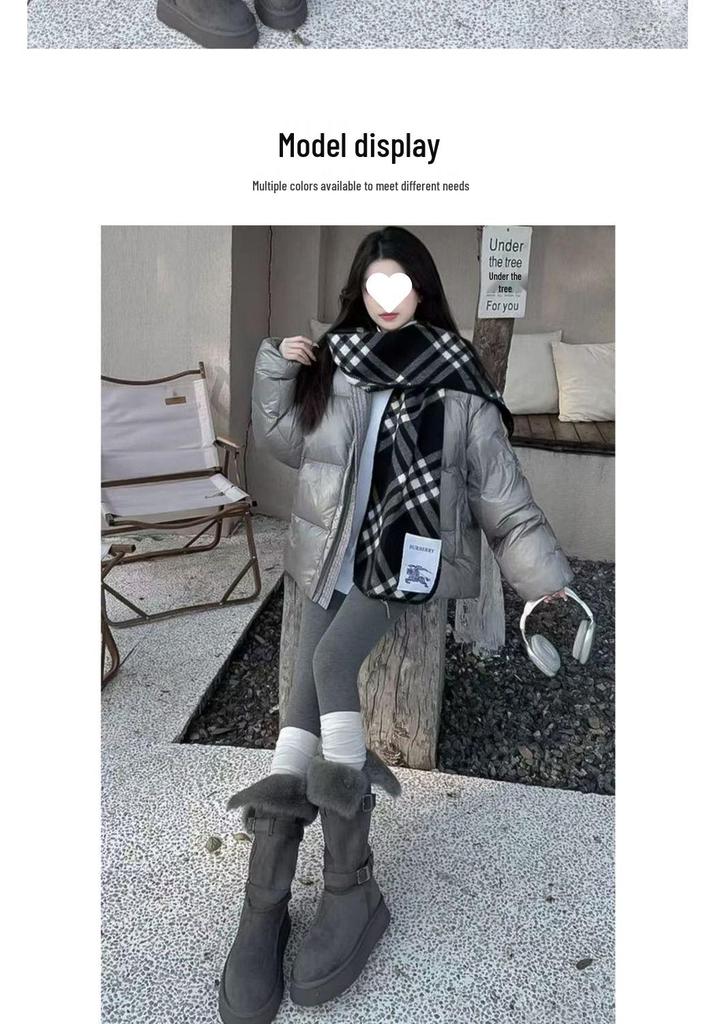 Women's High-Waisted Lambswool Leggings, Fleece-Lined and Thickened for Autumn/Winter, Slimming, Extra Warm, Plus Size, Northeast Style, Cotton Pants