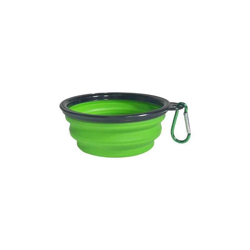 1pcs TPE Pet Folding Bowl Outdoor Portable Dog Basin and Cat Food Bowls Wear-resistant Shockproof Universal Food Bowls Travel Camping Pet Accessories