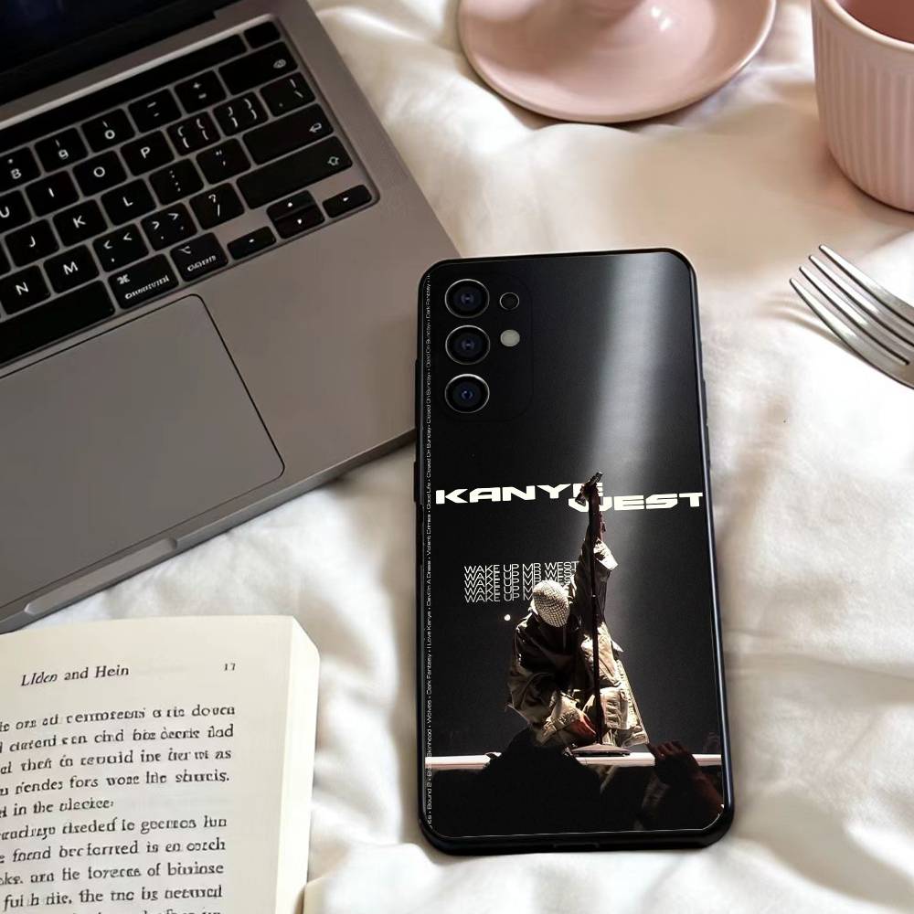 K-Kanye rapper West  Phone Case For Samsung S25,24,23,22,30,21,10,9,Ultra,Plus,Lite,FE,4,5 G Soft Black Case