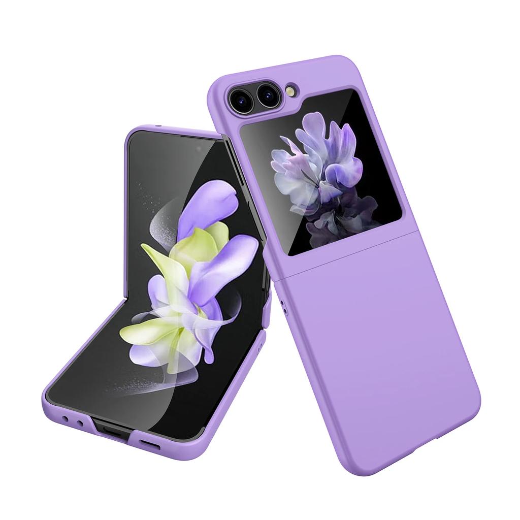 Slim Fashion PC Case for Samsung Galaxy Z Flip 5 5G Flip4 Flip5 Flip 3 2 4 Flip3 Flip2 Zflip5 Matte Feeling Protective Covers
