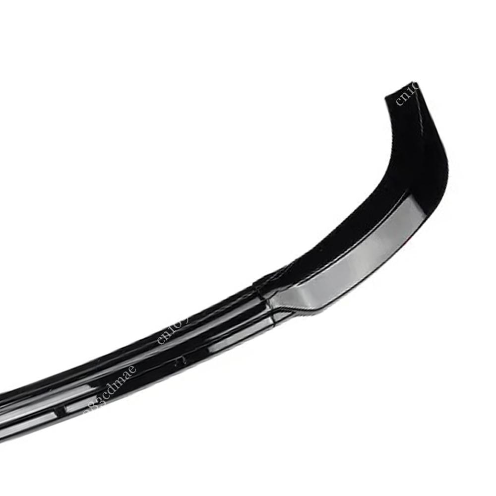3PCS Gloss Black Front Bumper Splitter For Hyundai I30 MK2 MK2.5 2012-2017 Front Diffuser Lip Spoiler Protector Body Kit Tuning