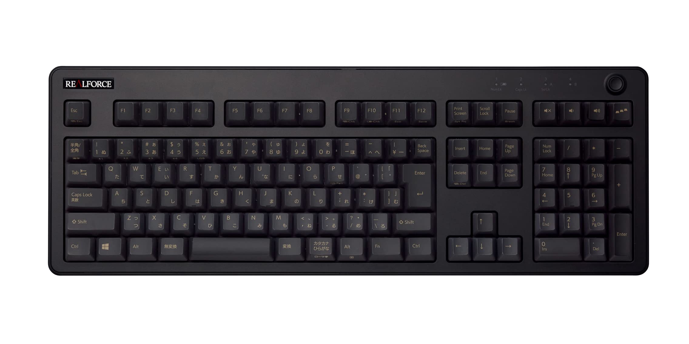 

Клавіатура REALFORCE R3 Hybrid Full 30g Japanese Layout Black R3HA13 чорний