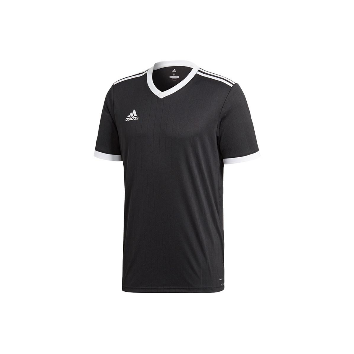 

Adidas Sports Casual Training Short Sleeve T-Shirt Men Tops Black CE8934 S