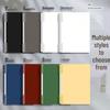 Retro Color A5 Loose-Leaf Notebook - Thickened, Scratch-Resistant, Detachable for High School & Office Use