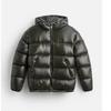 Men's Hooded Warm Cotton Puffer Jacket - European/American Style for Fall/Winter