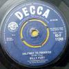 Disco 7 pollici BILLY FURY - Halfway To Paradise 45F11349 Decca 1961 UK Rock Usato