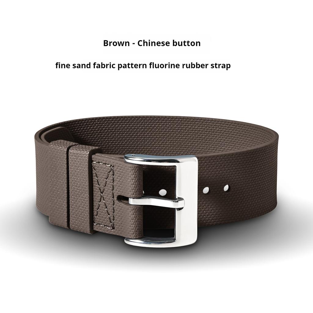 20mm 21mm 22mm FKM Universal Fluororubber Watch Strap For Tudor BlackBay Omega Seamaster IWC Longines Rolex Belt Watch Band