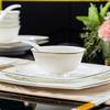 Haoya Jingdezhen 58-Piece Light Luxury Ceramic Dinnerware Set