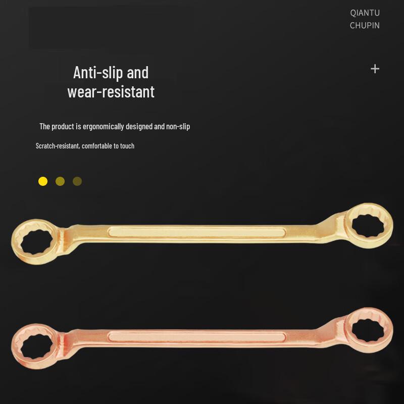Explosion-Proof Offset Double Ring Spanner
