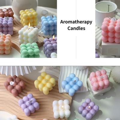 Rubik's Würfel Aromatherapie Kerzenform Magischer Würfel Mousse Kuchenform 3D Würfel Backen Mousse Silikon Kuchenform Kerzenherstellung