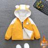 Boys' and Girls' Winter Cotton-Padded Fleece-Lined Thickened Parka 2025