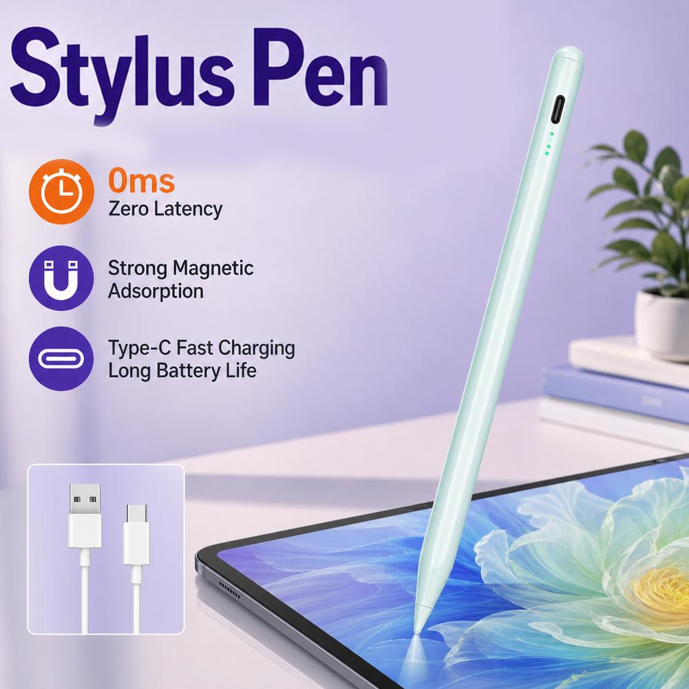 Universal Stylus Pen With Magnetic Adsorption Touch Screen Pencil For Tablet Touch Pen For Huawei Xiaomi Samsung Android Phone 6