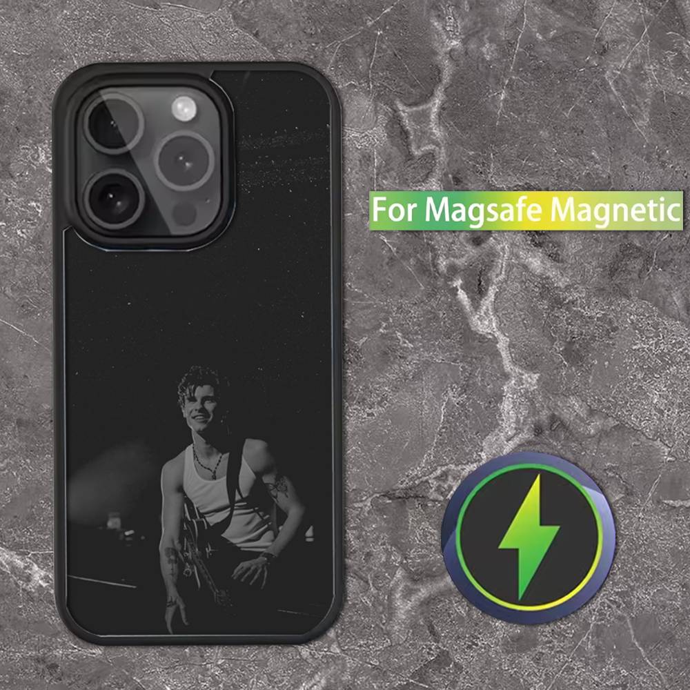 Singer Shawn Mendes Phone Case For iPhone 17,16,15,14,13,12,11,Pro,Max,Plus,Mini,SE Magsafe Magnetic Wireless Charging