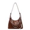 Women's Bag New Trendy Fashion Women's Shoulder Bag Large Capacity Commuter Messenger Bag