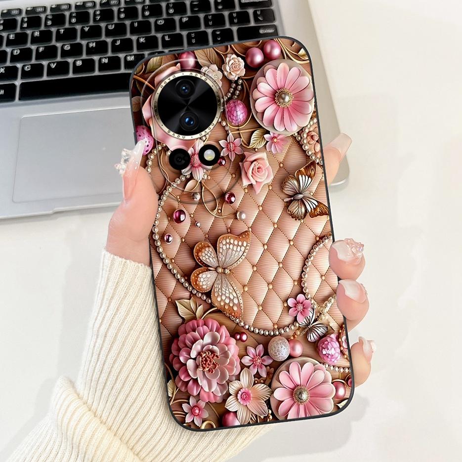 For Huawei Nova 13 Case Nova12 BLK-AL00 Stylish Candy Painted Cover Soft Silicone Phone Case For Huawei Nova 12 Nova13 Pro Shell