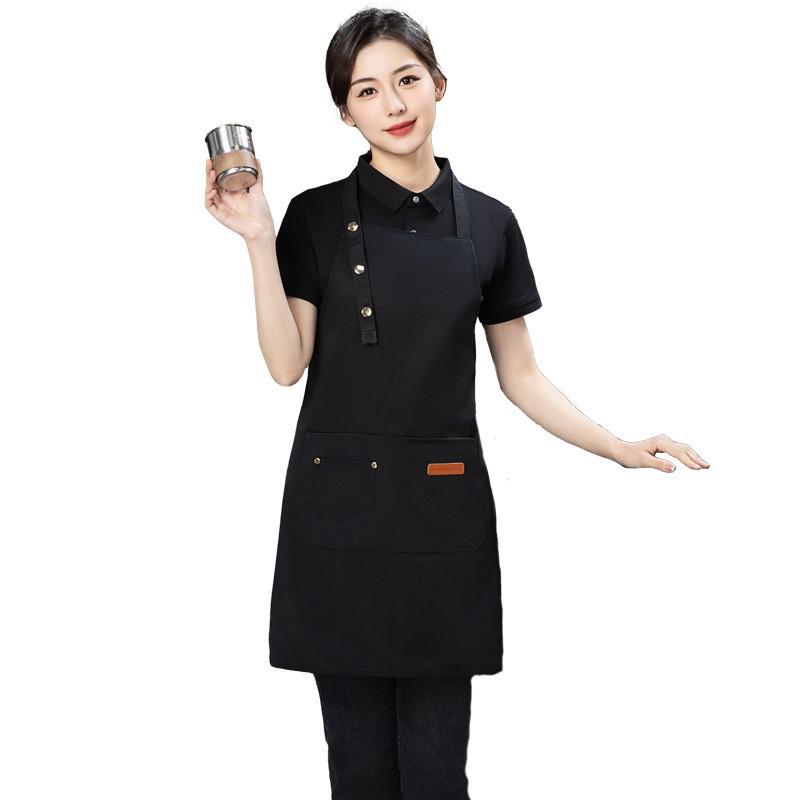 Waterproof & Oil-Proof Logo Apron - Stain-Resistant, High-Aesthetic Value, Perfect for Household Use