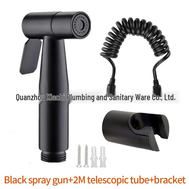 304 Stainless Steel High-Pressure Bidet Spray Gun for Toilets