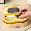 Sewing Box Magnetic Needle Organizer Thread Spool Threader Thimble Storage Case Sewing Kit Organizer for Embroidery Quilting Cross Stitch
