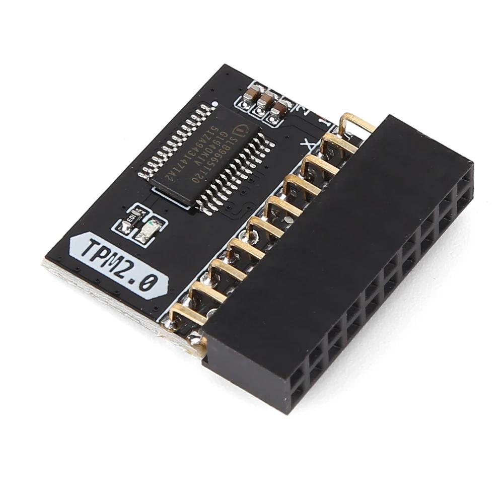TPM 2.0 Encryption Security Module 20 Pin Motherboard Card 4 GB Professional Audio Equipment for ASUS Gigabyte for WIN11 System