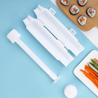 Quick Sushi Maker Mold Cylindrical Barrel Shape Easy DIY Detachable Simple Operation Vegetable Meat Rolling Gadgets