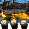 Dual Waterproof Solar Pond Spotlights Auto On/Off Solar Spot Light Solar Lights  Lawn Lighting