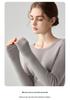 Women's 100% Pure Cashmere Round Neck Minimalist Sweater - Soft, Skin-Friendly, Slim-Fit Pullover Knitwear.