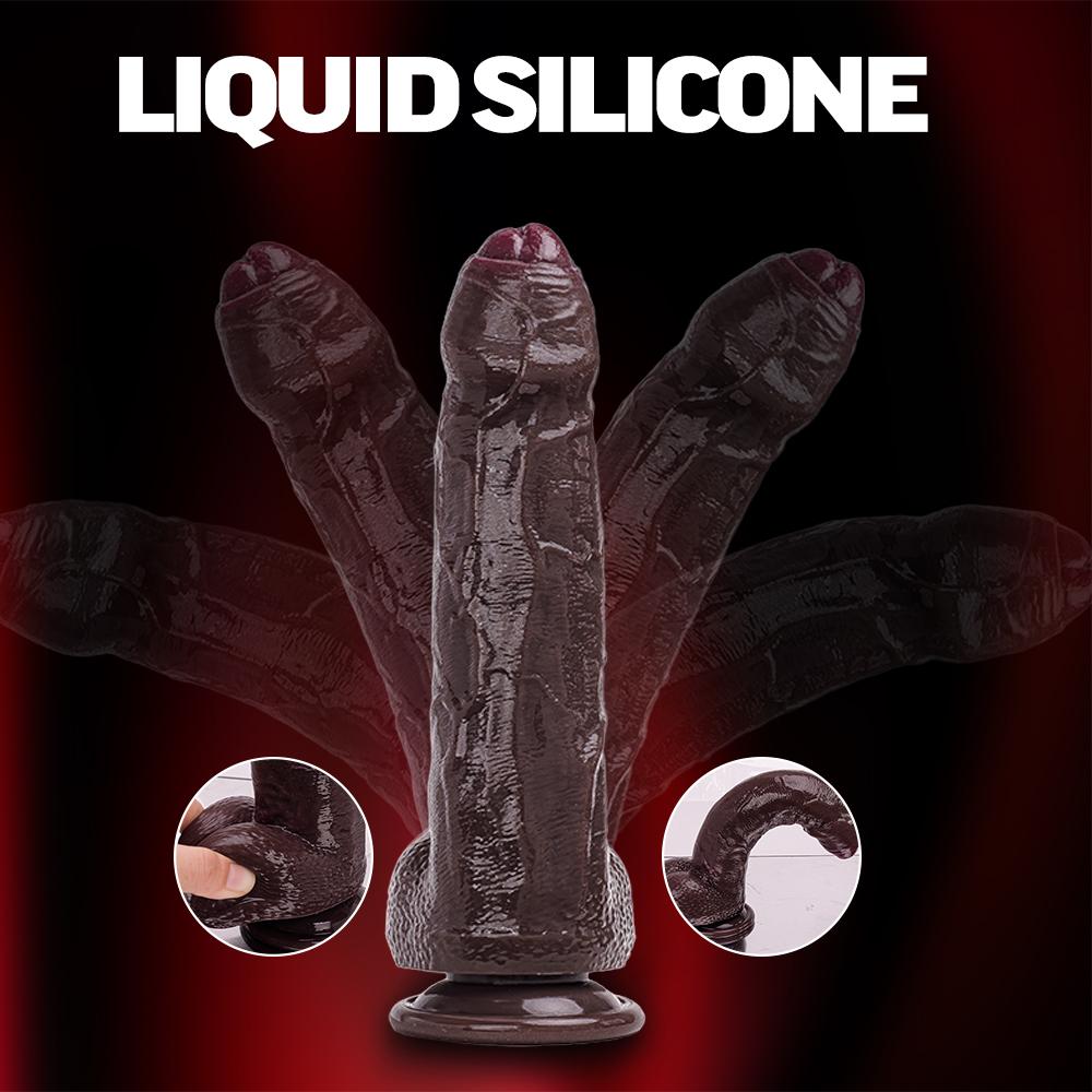Silicone Dildo Big Penis Clitoral Vaginal Anus Stimulator Intimate Pleasure Vagina Massager Adult Sex Toy For Women Men Couple