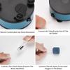 USB DC Low Pressure Aquarium Oxygen Air Pump Small Oxygenating Pump Oxygen Feeder Air Compressor Fish Tank Aquarium Accessories