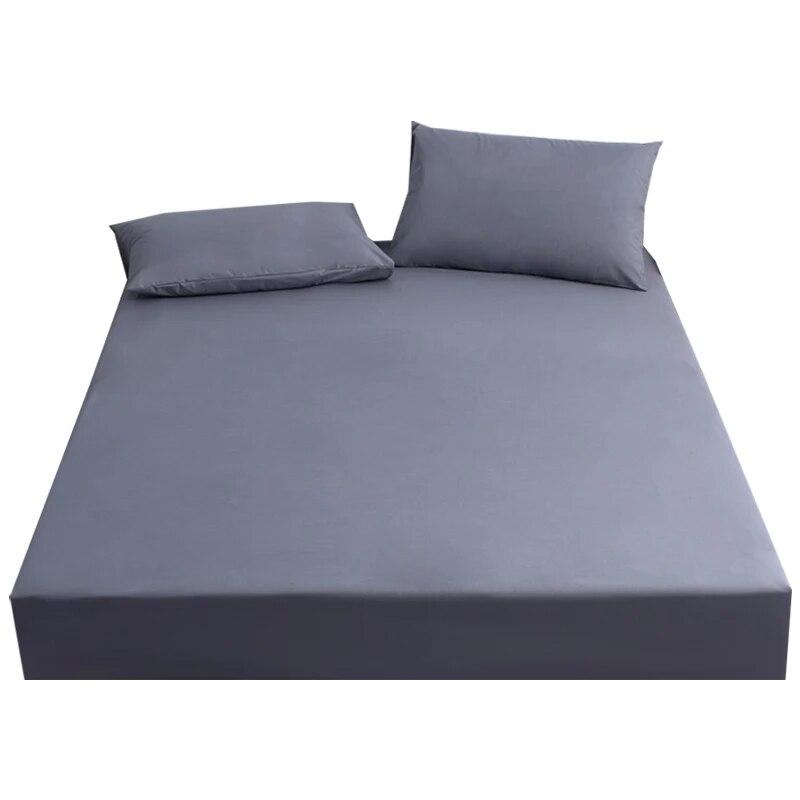 Wasserdichtes Bettlaken mit Gummibändern, verstellbare Spannbettlaken 180 x 200, Kissenbezüge müssen separat erworben werden