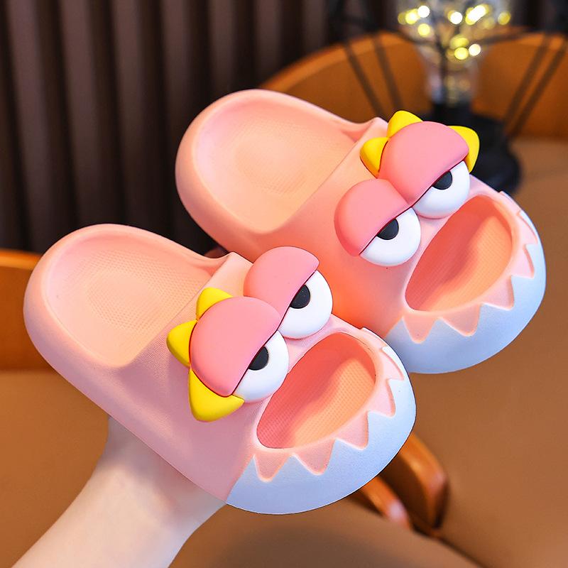 Summer Children's Sandals Boys and Girls Soft Cushion Anti-Slip Anti-Collision Bathroom Shower Big Kids Beach Sandals