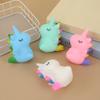 Glitter Squeeze Toy Slow Rebound Soft Elastic Pinching Feeling Cute Decompression Tool for Kids Portable Stress Reliever