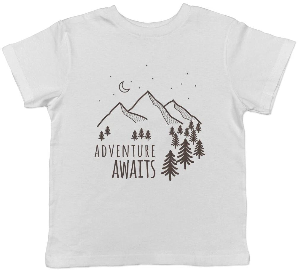 Adventure Awaits Boys Girls Kids Childrens T-Shirt 140