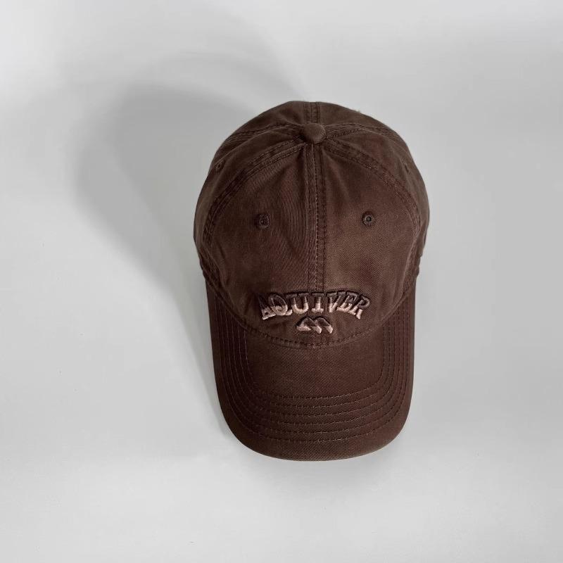 

Высококачественная трехмерная вышитая бейсболка с буквами, модная корейская версия, углубленная, расширяющая форму лица, мужская и женская бейсболка Adjustable