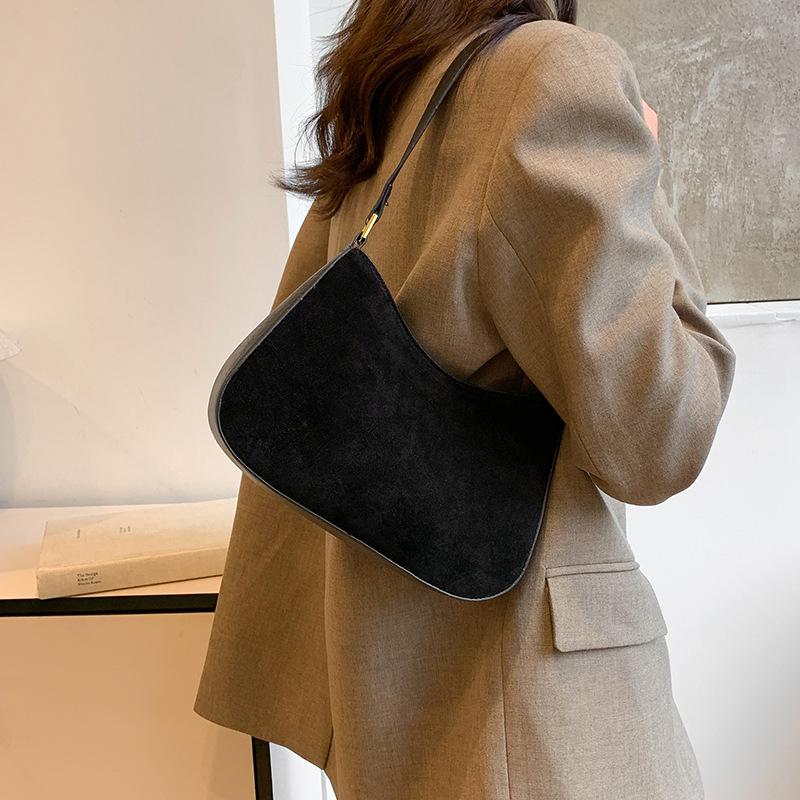 Premium sense niche baguette bag trendy simple versatile versatile shoulder bag new underarm bag women