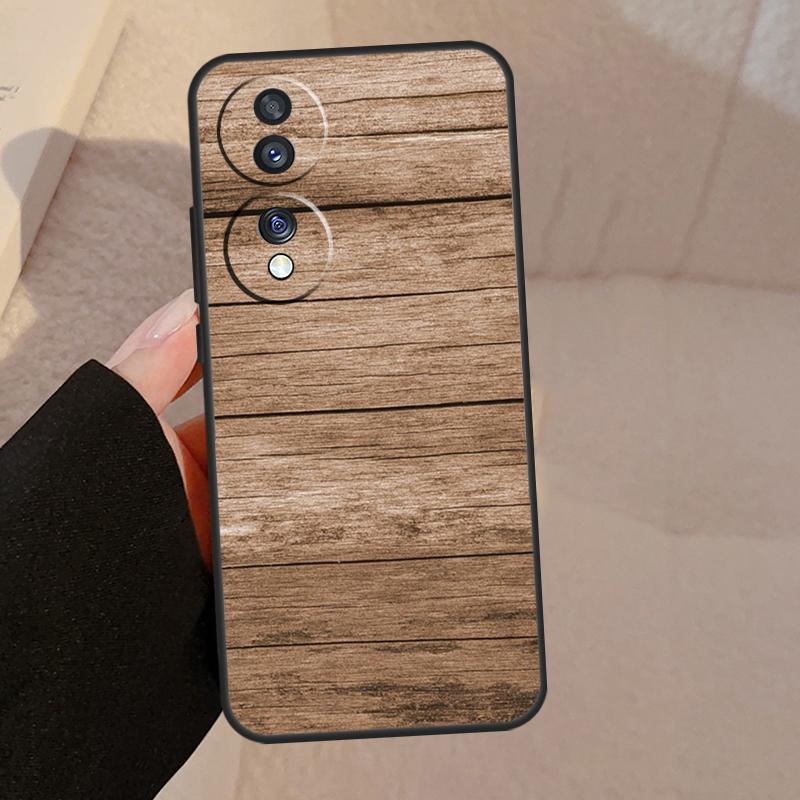 Oak Wood Texture Pattern For Honor Magic 5 6 7 8 Pro Case For Honor X9d X9a X9b X9c X8c X8b 50 70 90 200 400 Lite Win