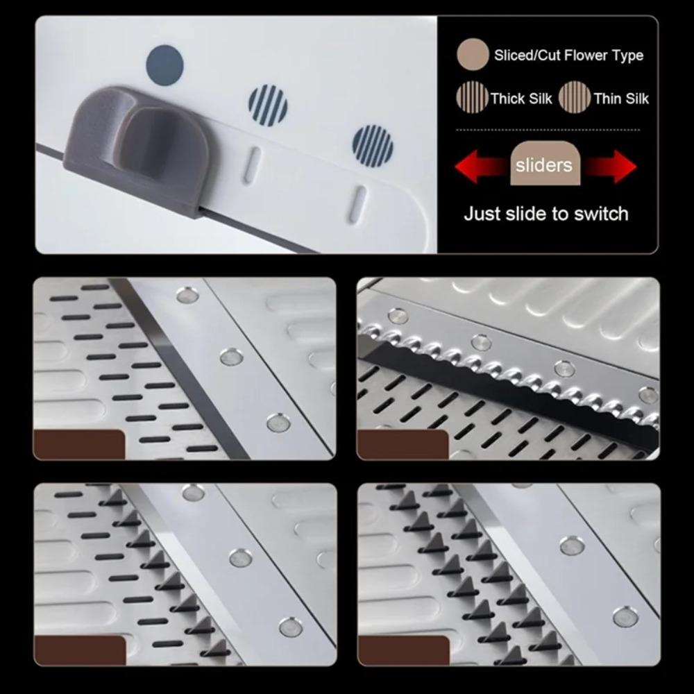 Manual Vegetable Shredder Adjustable Vegetable Slicer Kitchen Gadgets Vegetable Cutter  Onion