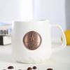 Starbucks Bronze Engraved Ceramic Mug