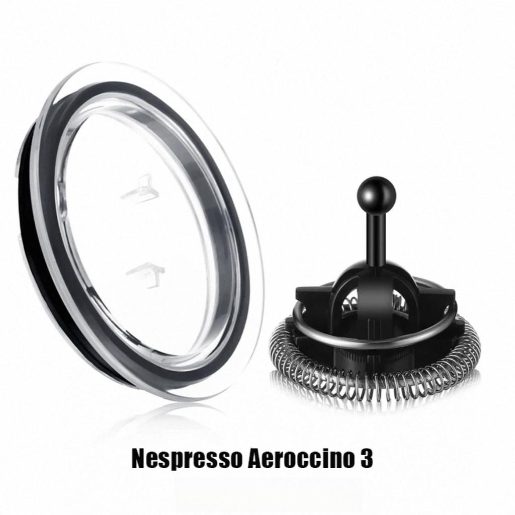 Nespresso Aeroccino 3/4 generation Nescafe milk frother lid foaming ring universal accessories