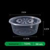 Disposable Round Plastic Food Containers with Lids