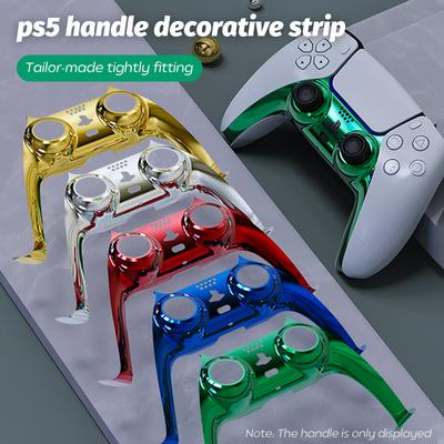 DIY For PS5 Controller ABS Decorative Panel Strip For Playstation 5 Gamepad Controller