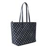 New MQ Polyester Tote Bag Shopping Bag Underarm Shoulder Bag Women's Dark Blue MQ221086