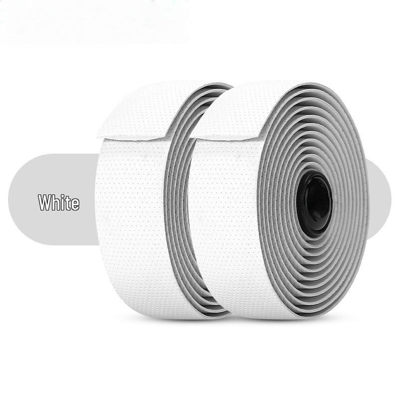 Solid Color Non-Slip Silicone Handlebar Tape: Comfortable, Shock-Absorbing, Sweat-Wicking for Road and Fixed Gear Bikes