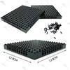 1/2/3/4Pcs 16X16 Dots Building Blocks Baseplate 65803 Black/White Splice Bricks Diy Combination Moc Hole Connect Parts 2780 Pins