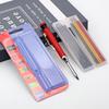 Professional Long-Head Metal Woodworking Pencil with 2.8mm Graphite Lead