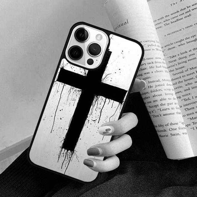 Christian Jesus The Cross Phone Case Back Cover for iPhone 17 Air 16 15 14 13 11 12 Pro Max Plus Fundas Coque
