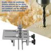 3 In 1 Dowelling Jig Drill Guide Kit Self Centering Hole Puncher Set with 600mm Extension Rod