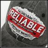 Baseball English CA970 [White Fang] Hat, Cap, Letters, Brim, Stylish, Fashionable, Cool, Men's, Women's, (Black)